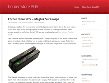 Tablet Screenshot of blog.cornerstorepos.com